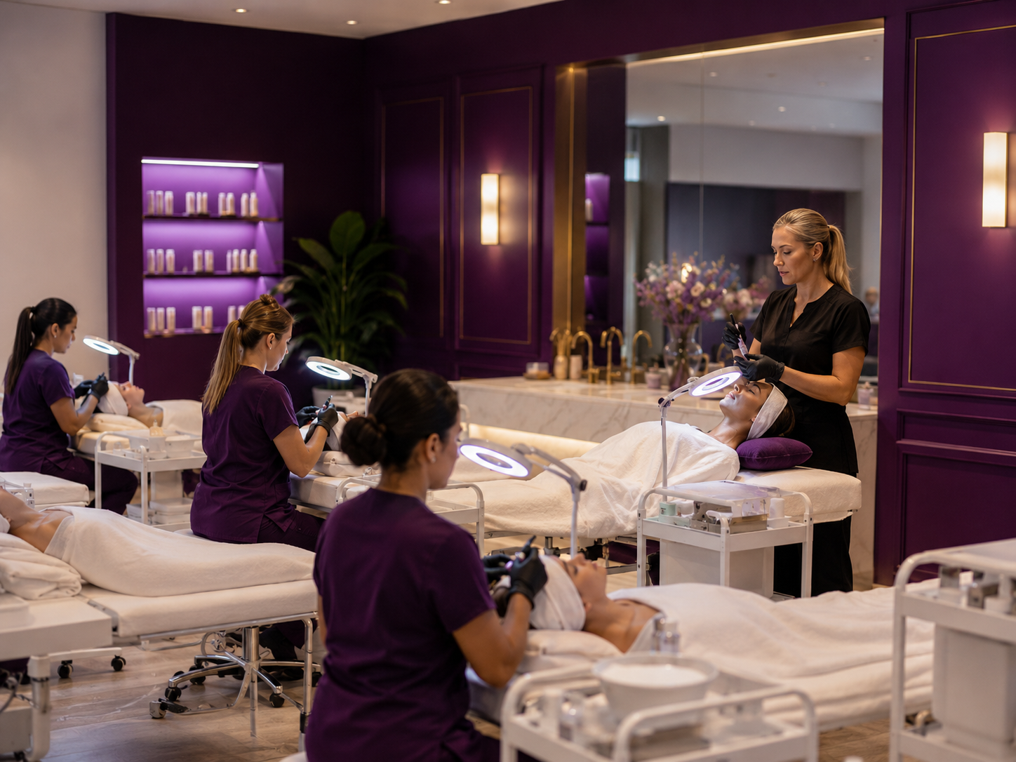 Home 1 Aesthetics and beauty training at City Hair & Beauty Academy London