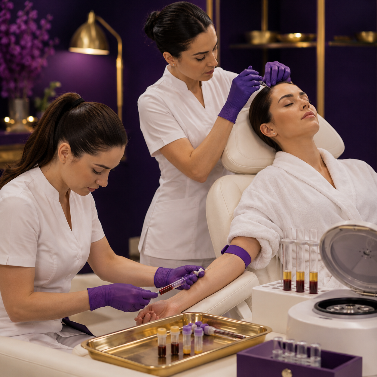 PRP face and head training course