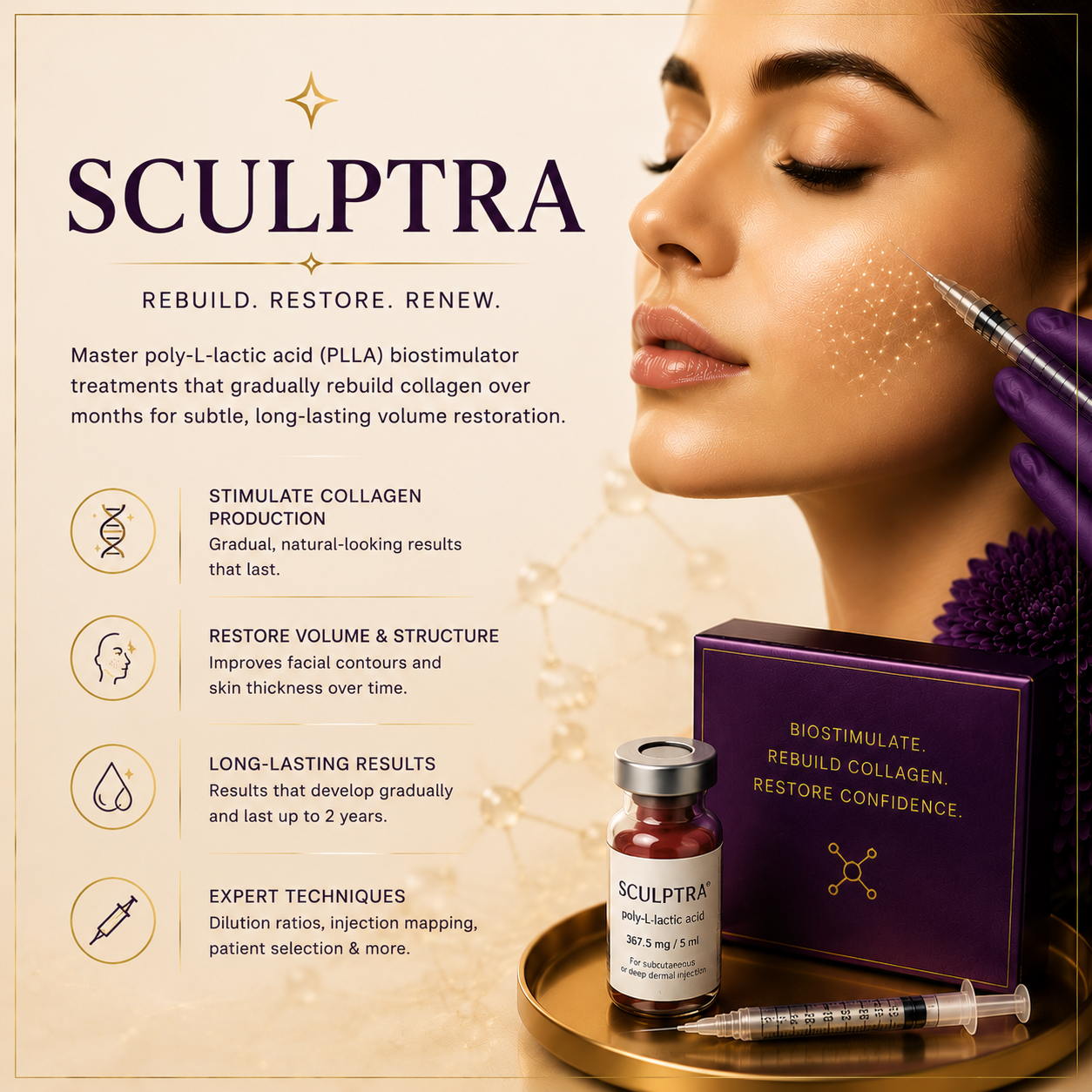 Sculptra biostimulator training course